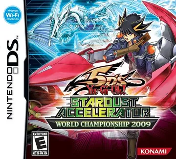 Yu-Gi-Oh! 5D's - Stardust Accelerator - World Championship 2009 (USA) (En,Ja,Fr,De,Es,It) box cover front